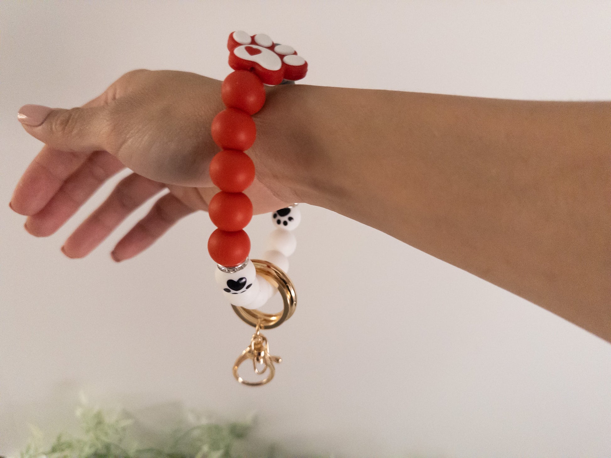 Nurse Silicone Beads Keychain – Made By Charmz